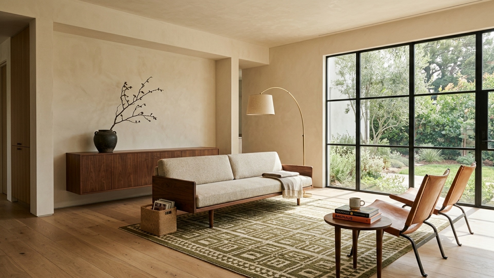 Mid Century Modern Living Room Ideas for an Empty Room