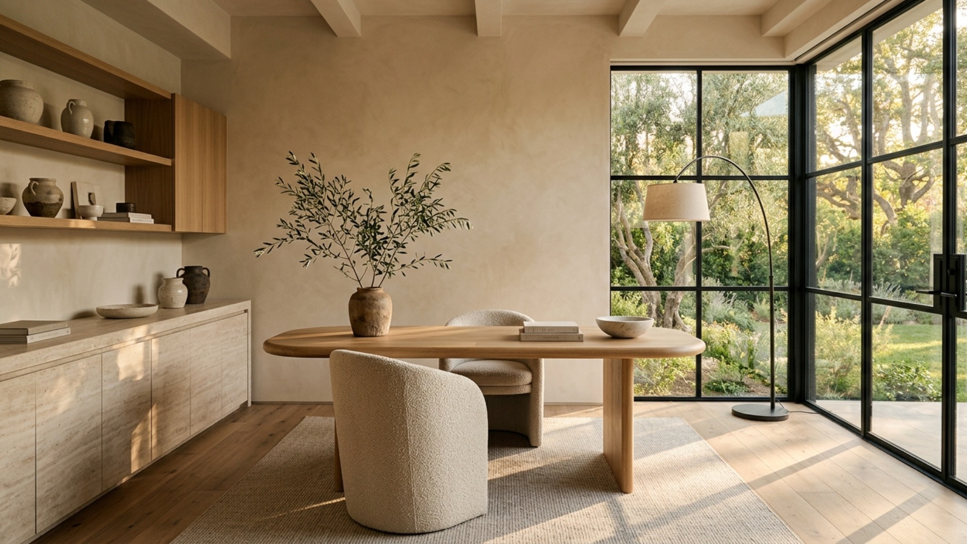Organic Modern Home Office Ideas for a Luxury Upgrade