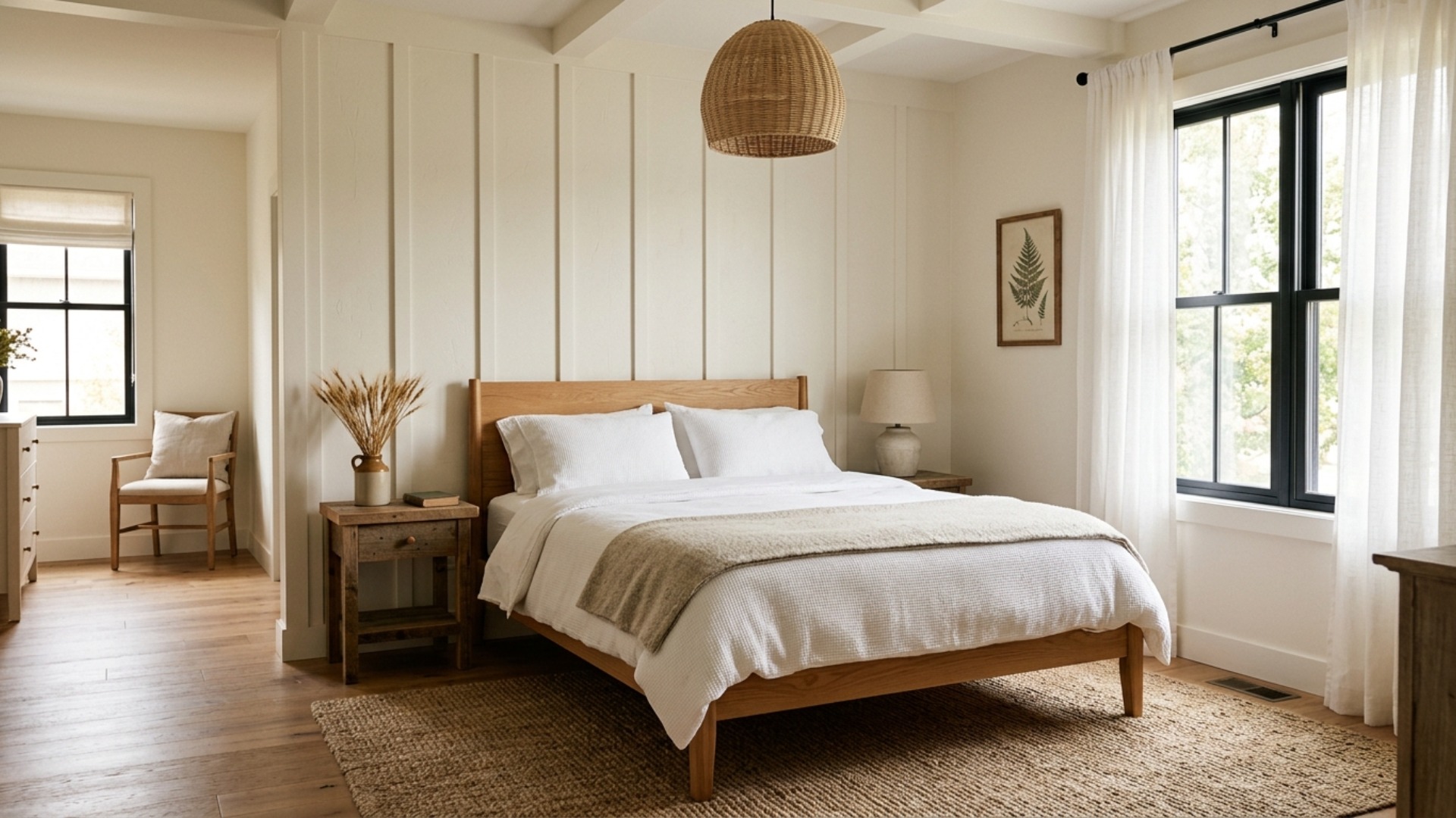 Modern Farmhouse Bedroom Ideas Under $5K