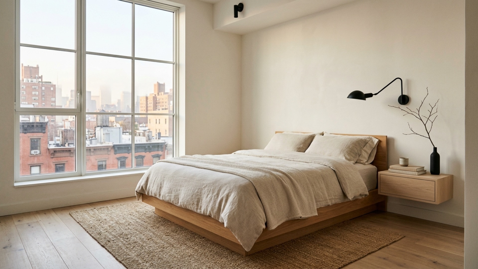 Japandi Bedroom Ideas for Small NYC Apartments