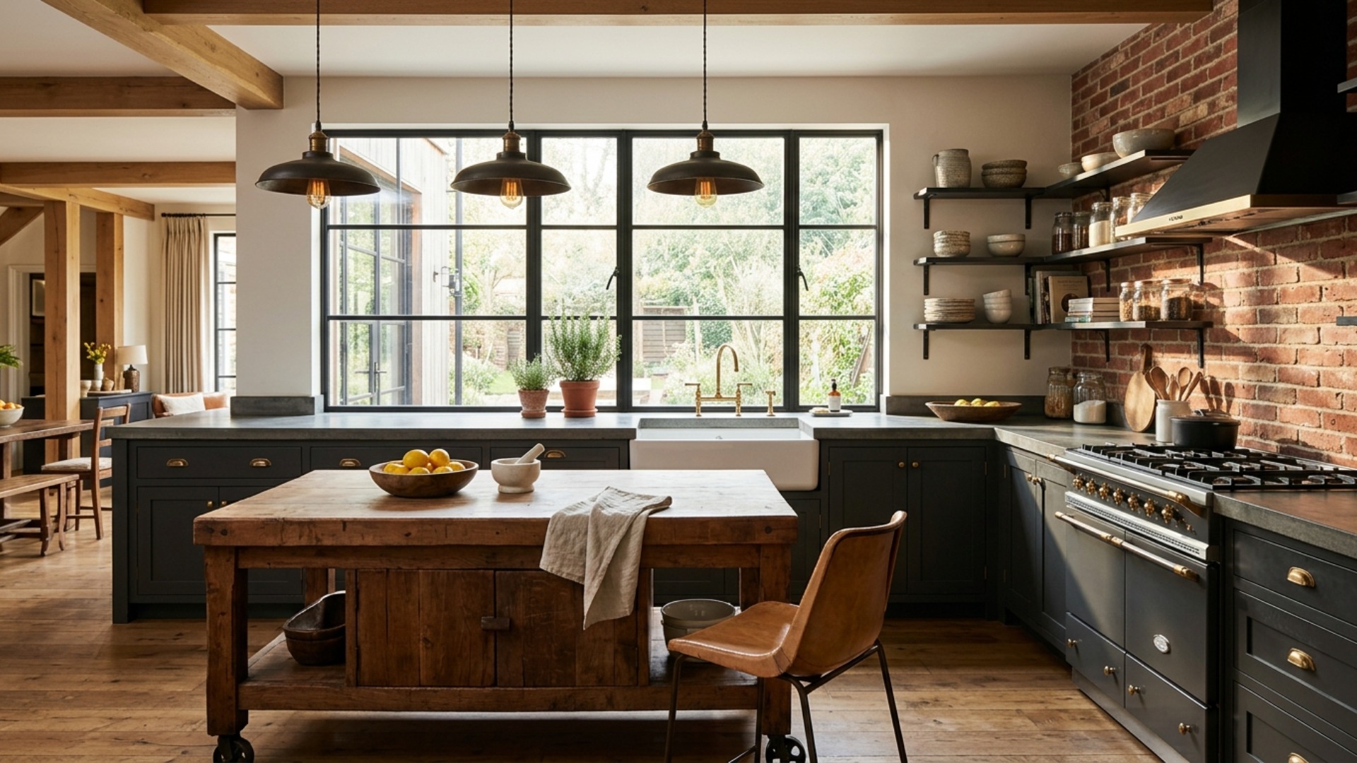 Industrial Kitchen Ideas for a Family Home Refresh