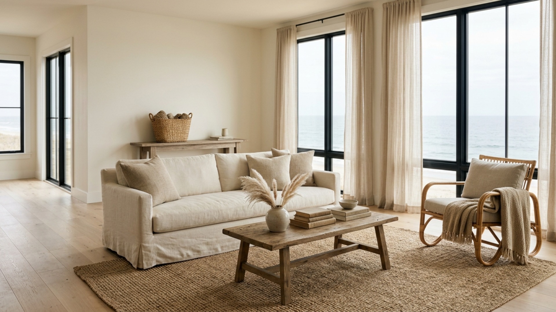 Coastal Living Room Ideas for an Empty Room
