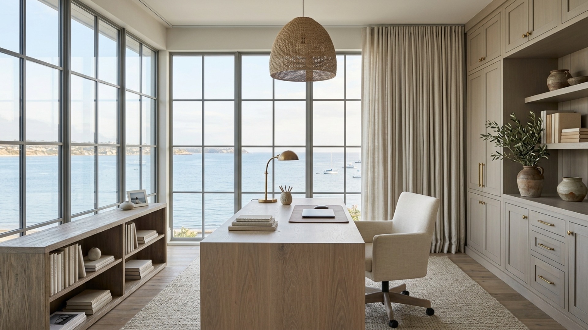 Coastal Home Office Ideas for a Luxury Upgrade