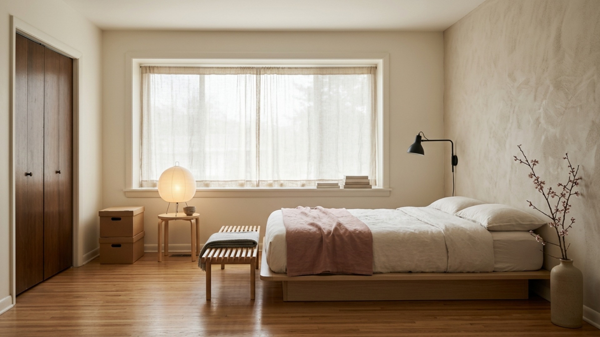 Japandi Bedroom Ideas for a Move-In Redesign