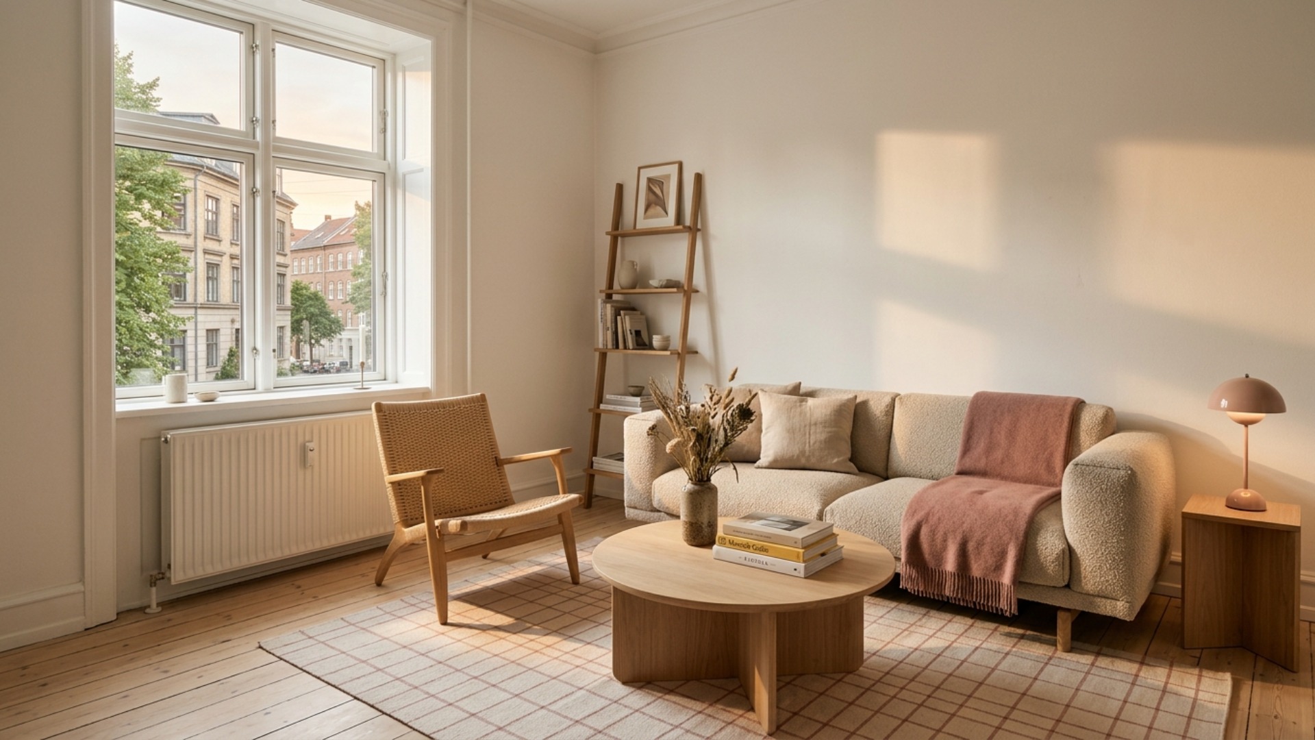 Scandinavian Living Room Ideas for a First Apartment