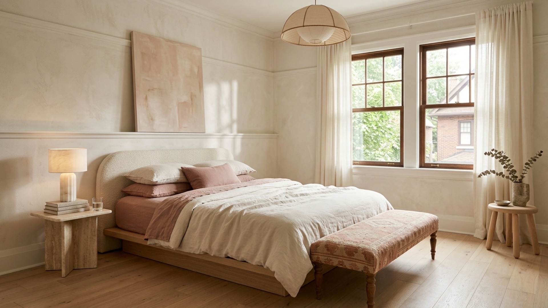 Organic Modern Bedroom Ideas for New Homeowners