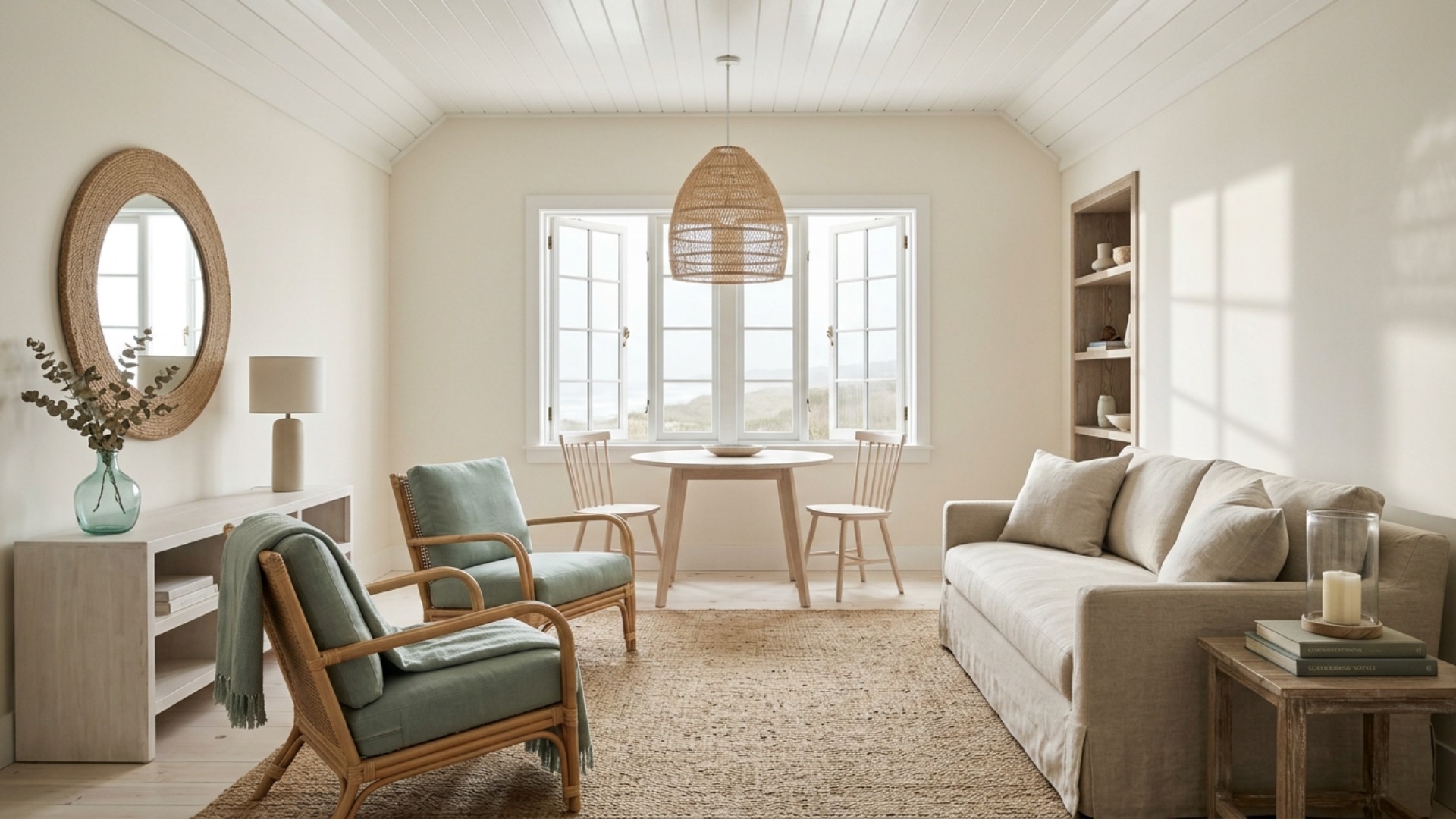 Coastal Studio Apartment Ideas for an IKEA-Only Design