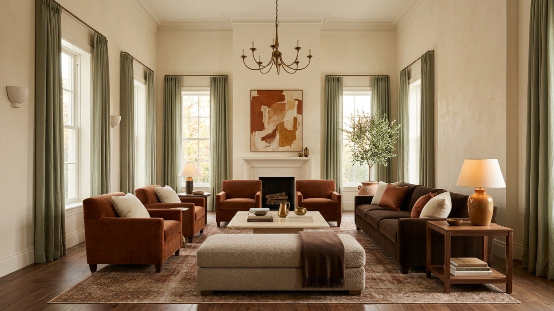 Chocolate Brown and Rust: The Warm Palette That Finally Ended Beige