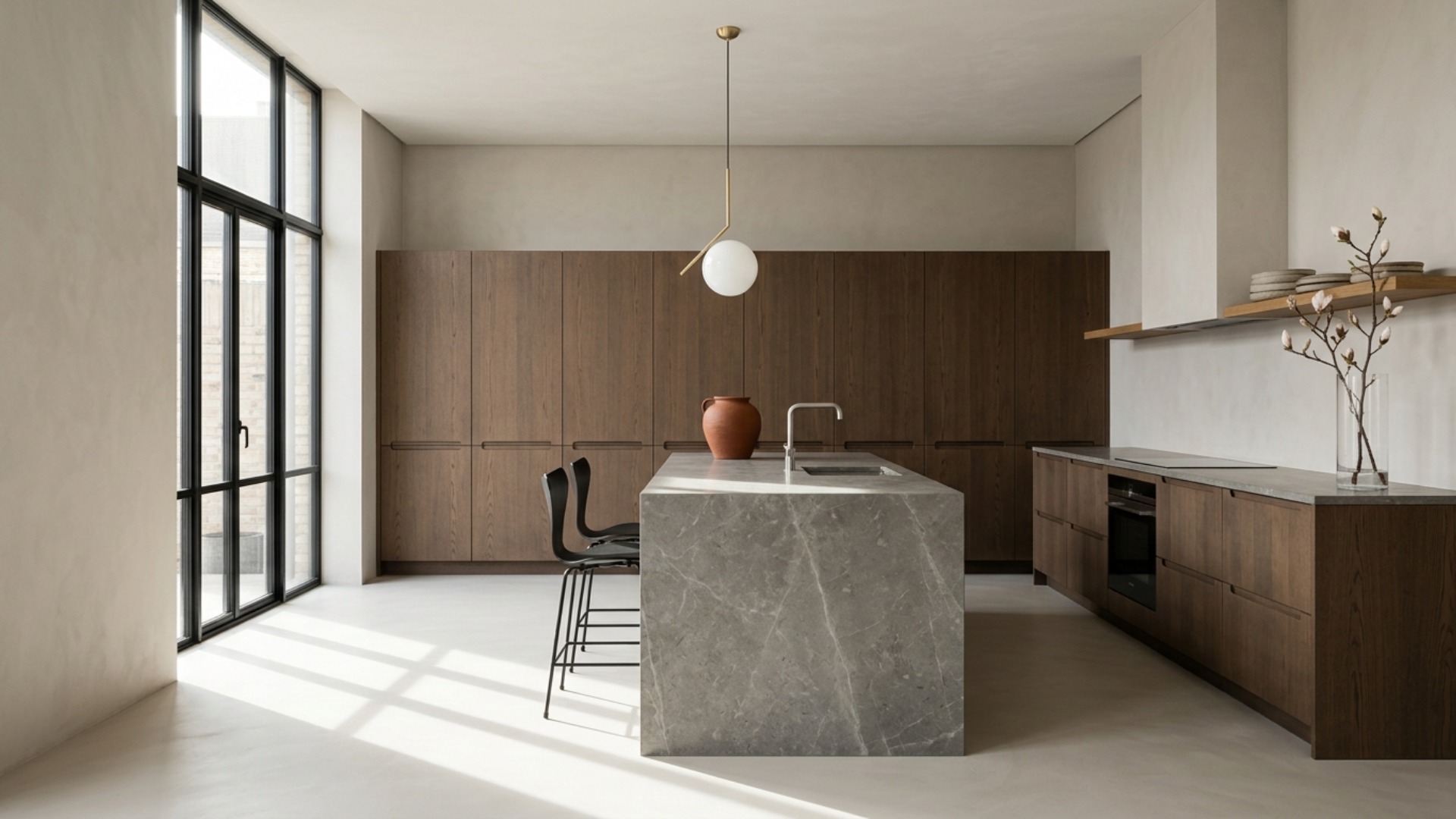 Minimalist Kitchen Ideas for an Empty Room