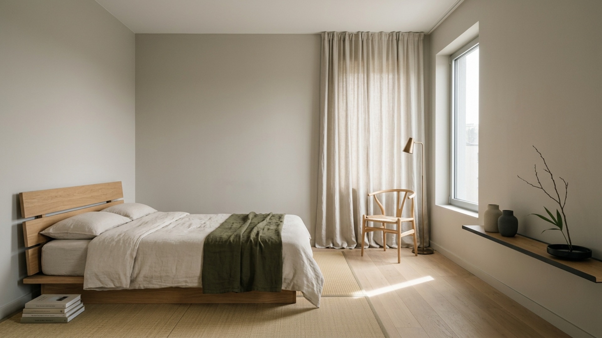 Japandi Bedroom Ideas for a First Apartment