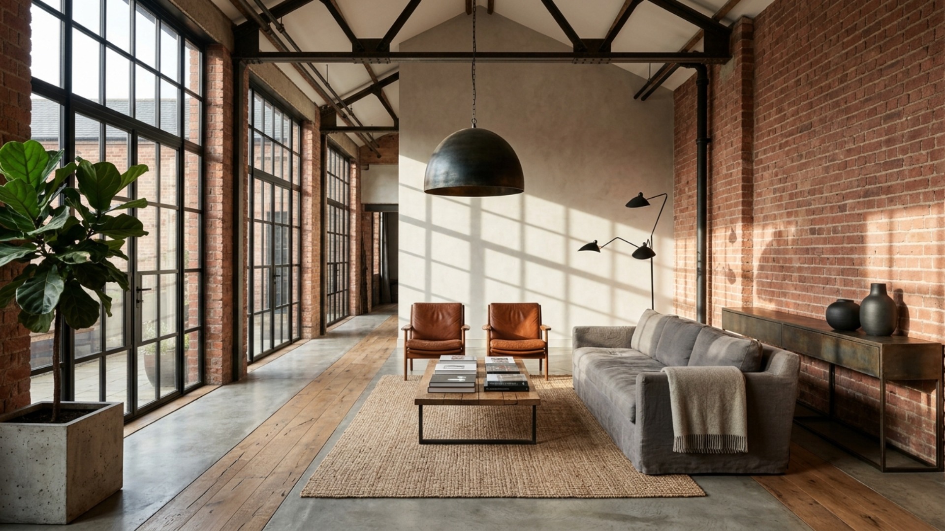Industrial Living Room Ideas for a Family Home Refresh