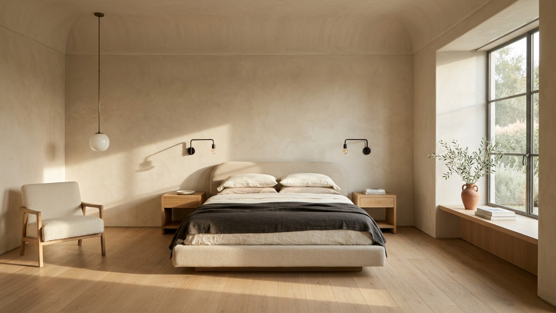 Organic Modern Bedroom Ideas for an Empty Room