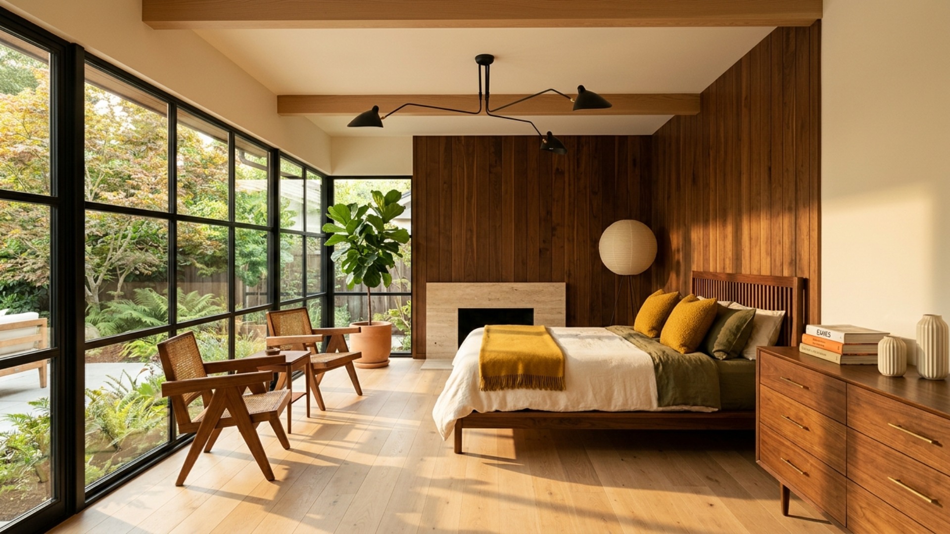Mid Century Modern Bedroom Ideas for New Homeowners
