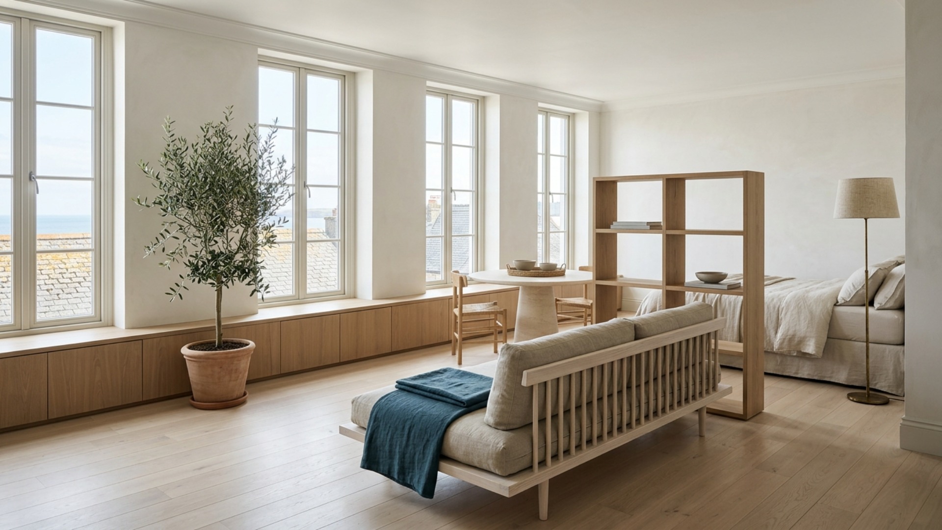 Coastal Studio Apartment Ideas for Maximizing Space