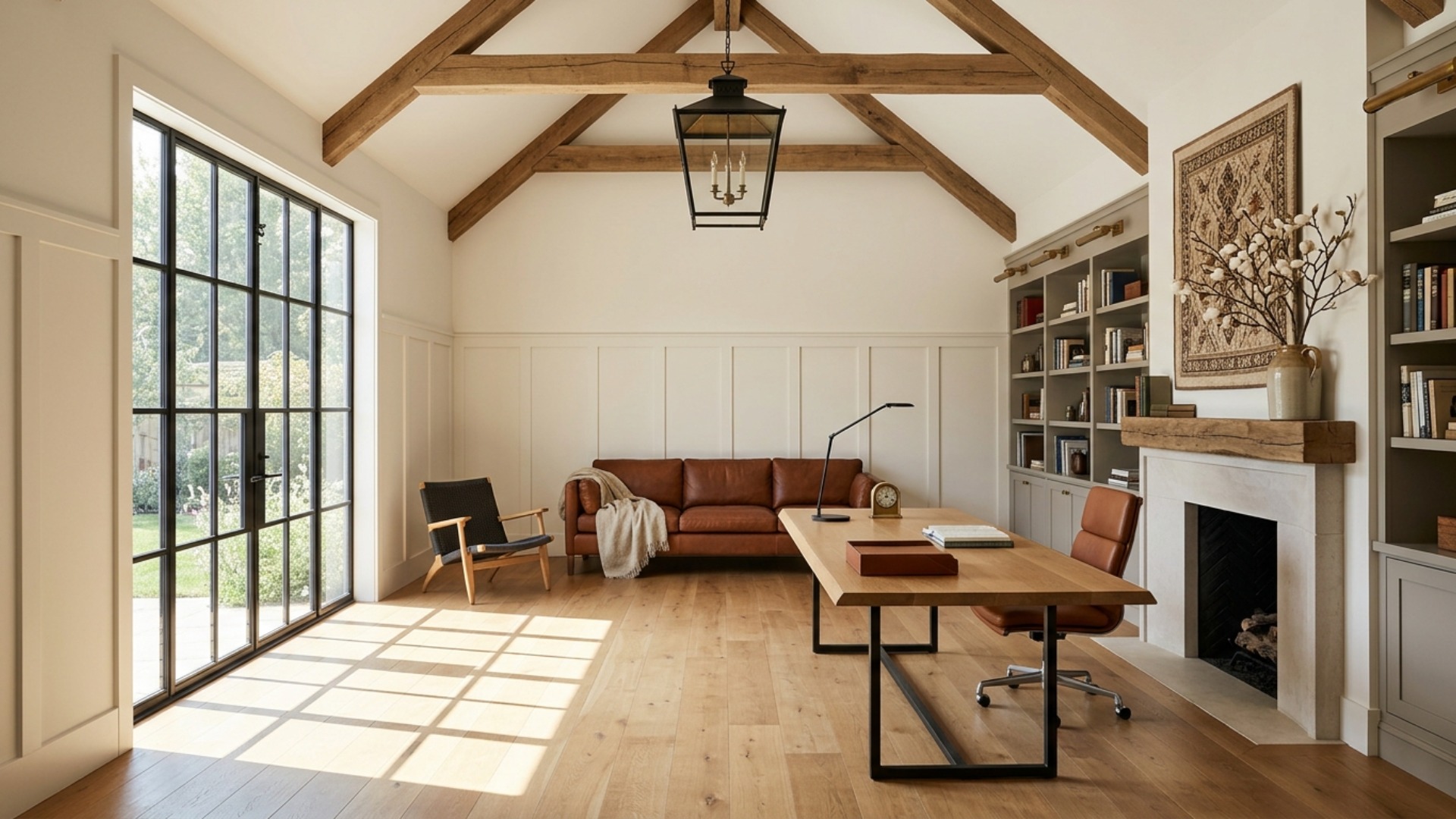 Modern Farmhouse Home Office Ideas for a Luxury Upgrade