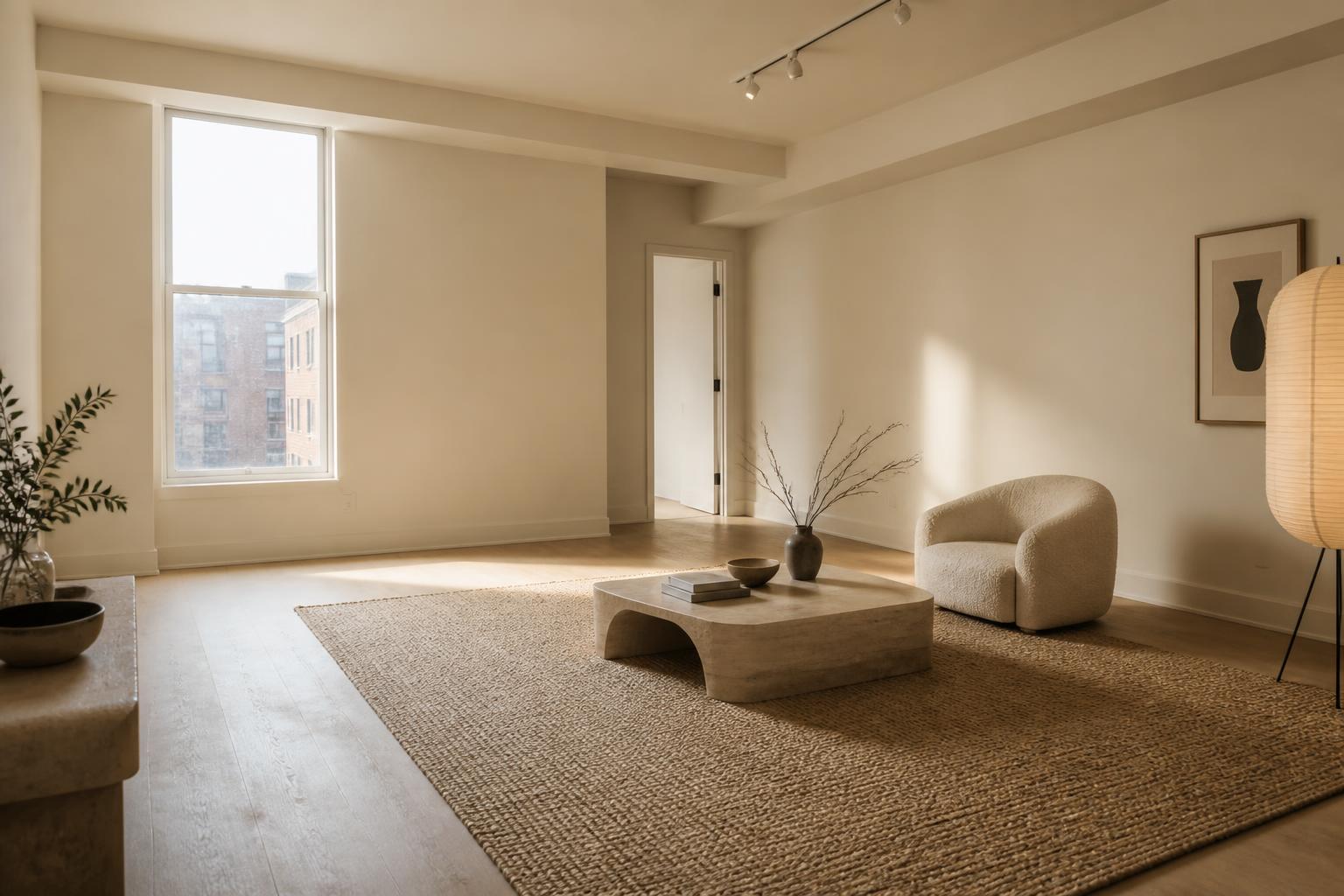 Organic Modern Ideas for an Empty Studio Apartment