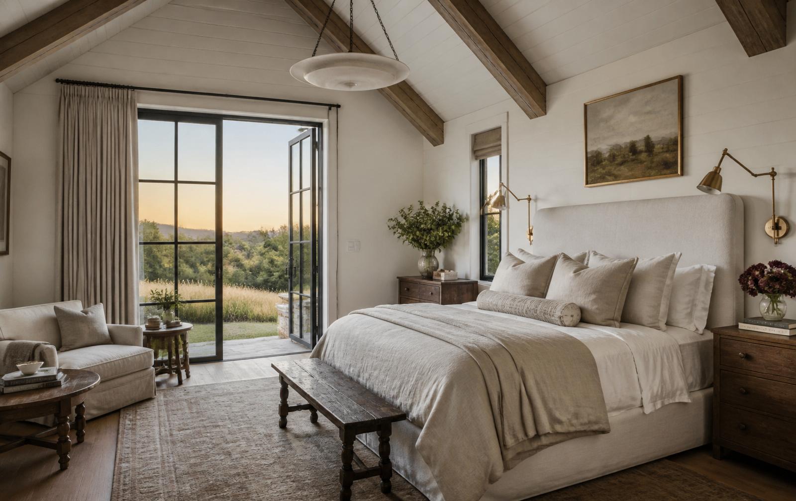 Modern Farmhouse Bedroom Ideas for a Luxury Upgrade